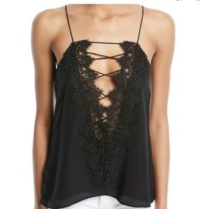 Cami NYC Charlie lace trimmed top